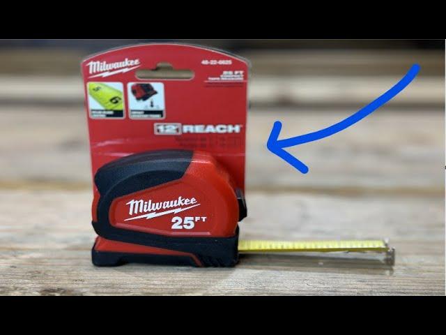 Milwaukee 25 feet tape measure Unboxing and testing /test / Home Depot/ ASMR