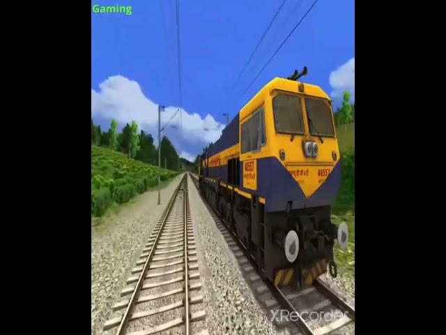 Railroad crossing game video || railway crossing game - train game ~ gaming video