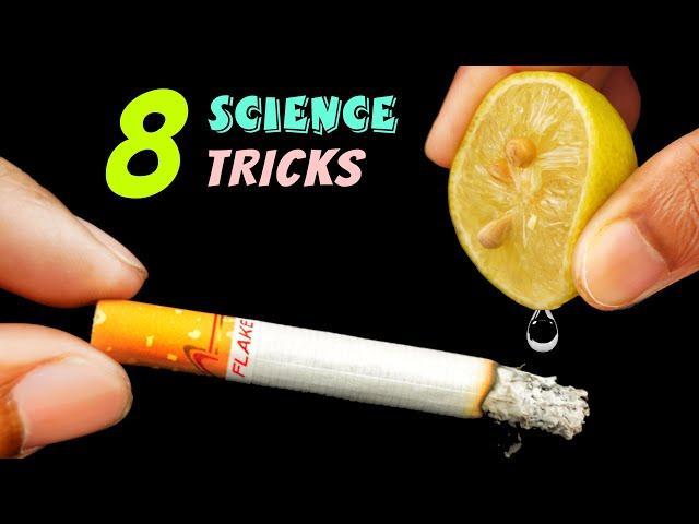 8 MIND BLOWING SCIENCE ACTIVITIES & EXPERIMENTS