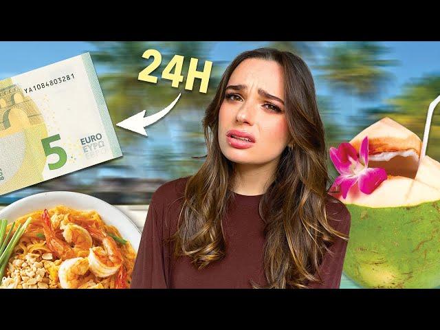 24H AVEC 5€ EN THAÏLANDE *sous le choc* | Andie Ella