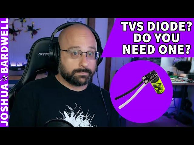 Is It Worth Running a TVS diode or Just A Capacitor? - FPV Questions