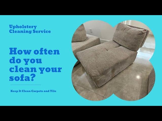 Upholstery Cleaning Service in Miami – Keep It Clean Carpets and Tile