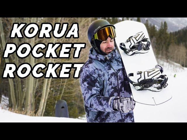 Korua Pocket Rocket Snowboard Review | 129cm Experimental Shape