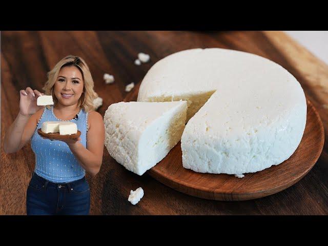 How to Make Easy QUESO FRESCO with ONLY 2 Ingredients!