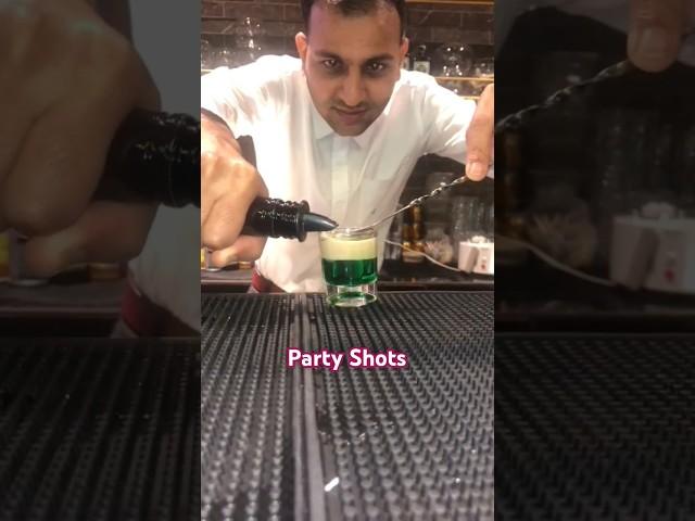 Viral Party Shot #viral #party #shorts #cocktail #drink #shots #baileys #bar #restaurant #layer #us