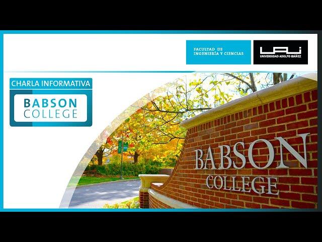 Charla informativa Babson College | Facultad de Ingeniería y Ciencias UAI