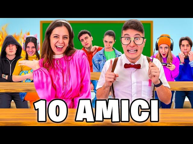 10 TIPI DI AMICI A SCUOLA!