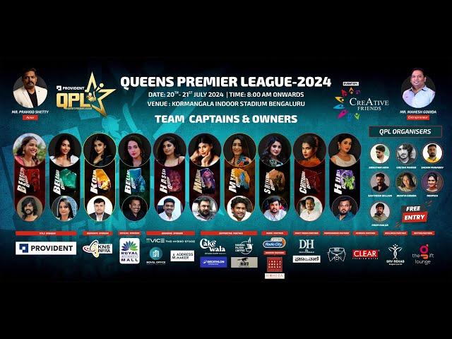 QUEENS PREMIER LEAGUE 2024 || DAY 2  || QPL || BANGALORE