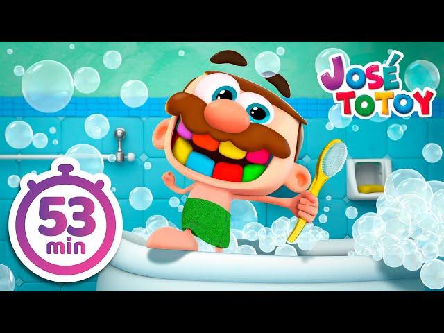 Stories for Kids | 53 Minutes José Totoy Stories!!! Learning soft skills | Totoy Full Episodes