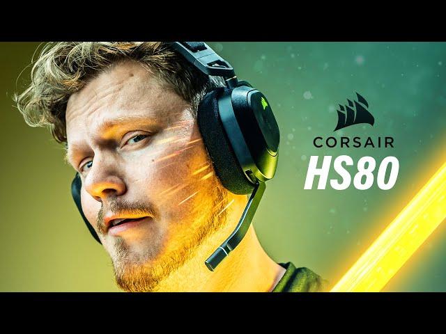 Corsair HS80 Review - The BEST Wireless Microphone?