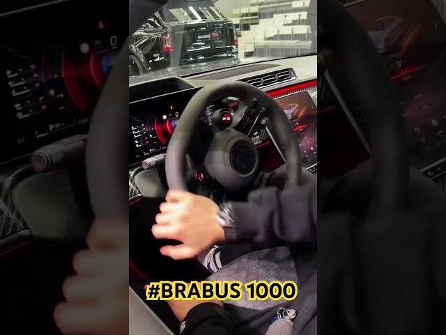 Unleashing the Beast: The Insane BRABUS 1000 Supercar Experience! #brabus