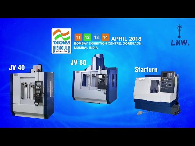 LMW CNC @ Die & Mould Exhibition India 2018