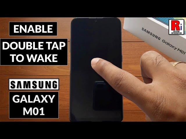 How To Enable Double Tap To Wake Feature on Samsung Galaxy M01