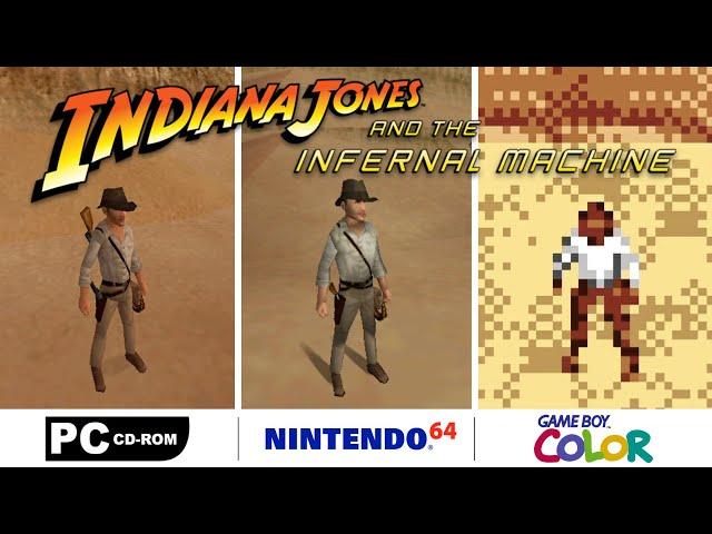 Comparing Every Version of Indiana Jones and the Infernal Machine