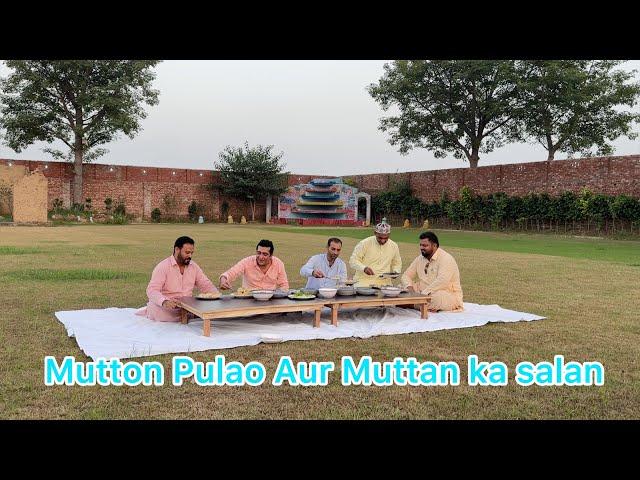 Mutton pulao aur mutton curry | khane par ae dost