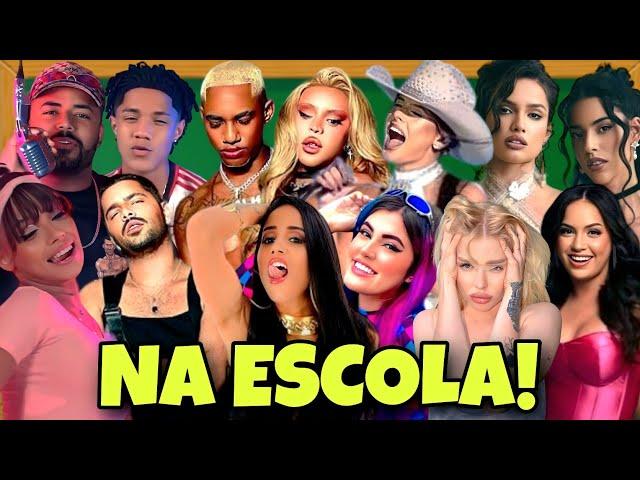 ANA CASTELA, HYTALO SANTOS, KAMYLINHA, MC NANINHA, LUÍSA SONZA, GRAZI ARLEQUINA E OUTROS NA ESCOLA!