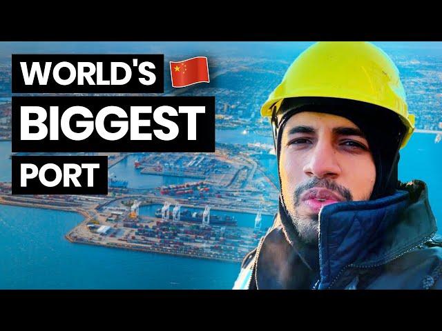 Navigating the World's BIGGEST Port in Freezing Temperatures - Shanghai LIFE AT SEA