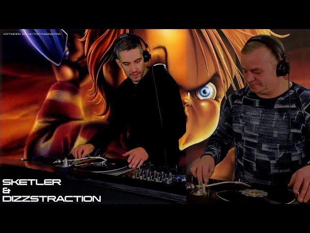 DizzStraction (Dj Biodome) & Sketler Oldschool Gabber Rave Vinyl Mix