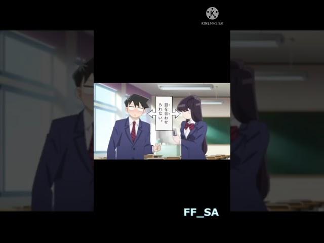 "Se están haciendo mensos" meme Komi-san