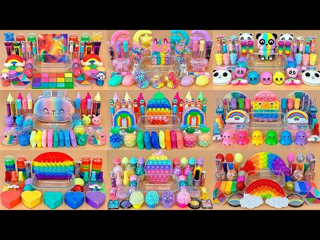 9 in 1 Video BEST of COLLECTION RAINBOW SLIME  % Satisfying Slime Video 1080p