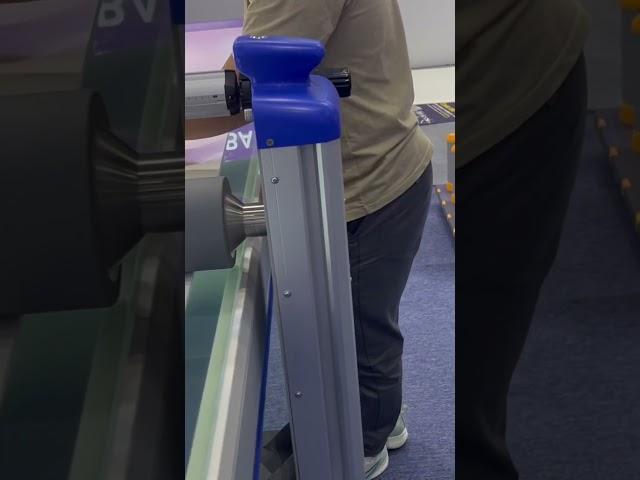 Flatbed Applicator Table for Signmaking -Mefu Smart Table #laminator #sign #flatbed #wideformat