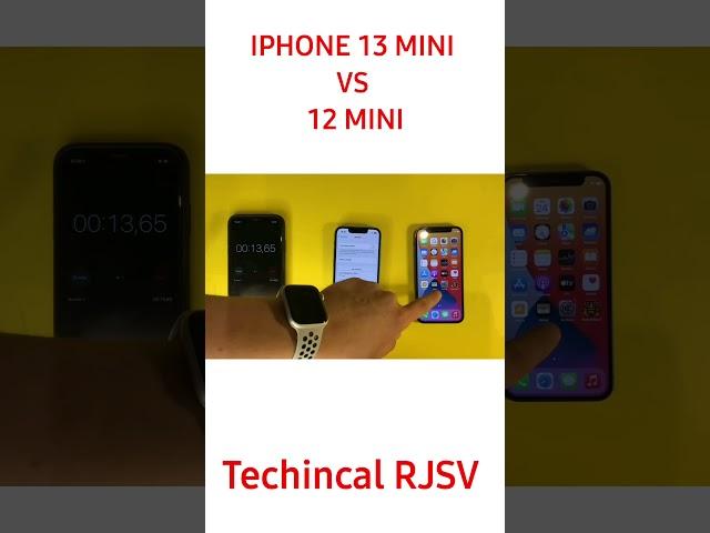 Apple iphone 13 mini vs 12 mini Battery Drain Test