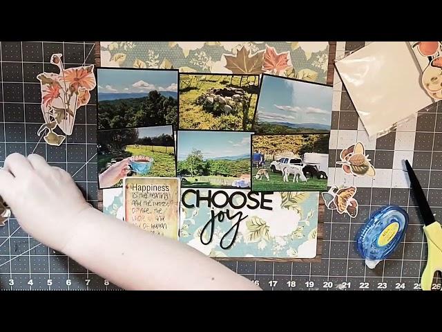 Choose Joy/Scrapping on the Fly 500 Sub Hop/Punched Out Thursday to Die For/Scrapbook Process Video