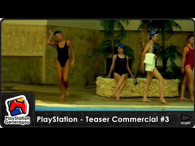 PlayStation (プレイステーション) - Teaser Commercial #3 - Japan (1994) HQ