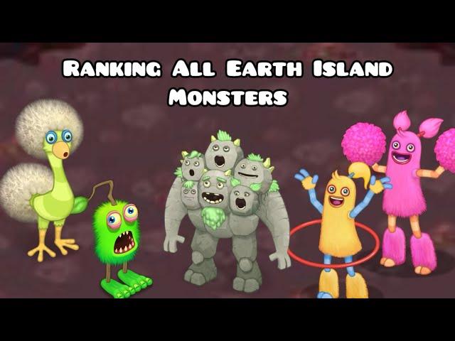 Ranking All Earth Island Monsters! [Remastered] (My Singing Monsters)