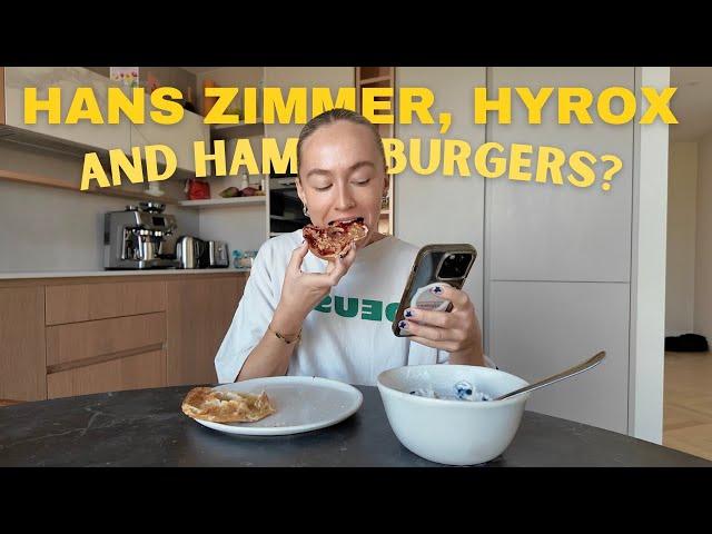 an eclectic week in my life FT. hans zimmer, hyrox & hamburgers