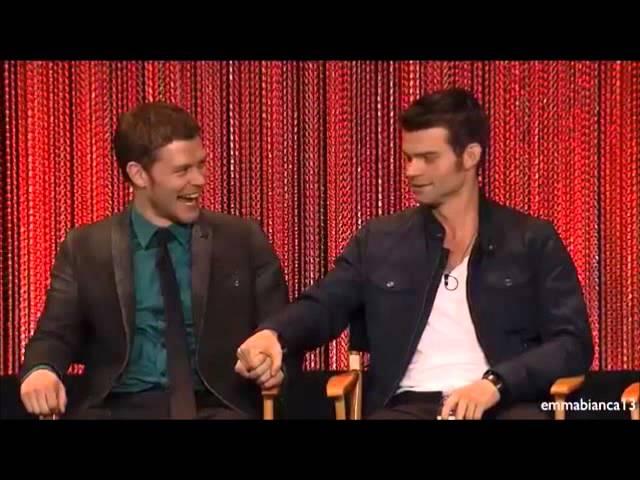 Joseph Morgan and Daniel Gillies PaleyFest 2014 funny moments