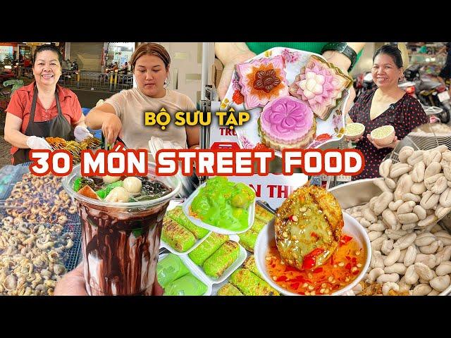 Save now the collection of 30 famous STREET FOODS throughout Saigon districts 2024