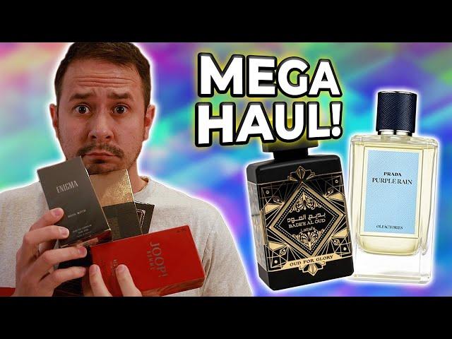 LATTAFA OUD FOR GLORY PRADA PURPLE RAIN & MORE - HUGE FRAGRANCE HAUL