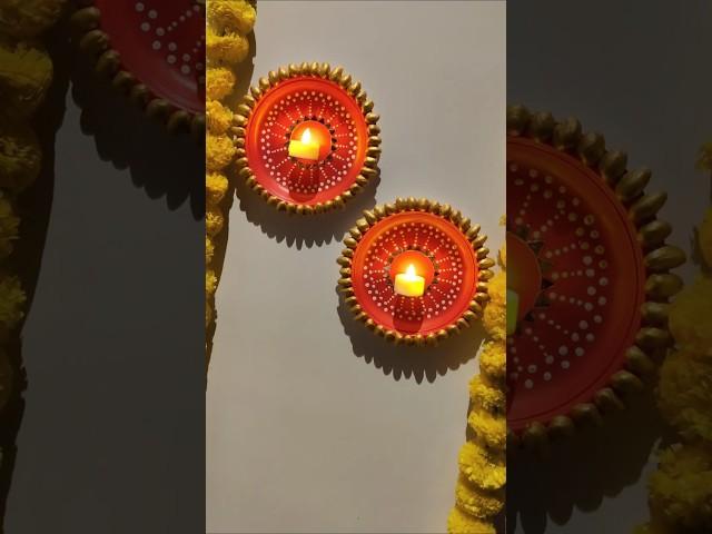 Decorating Diwali Diyas | Easy Diya Decoration Ideas for Diwali