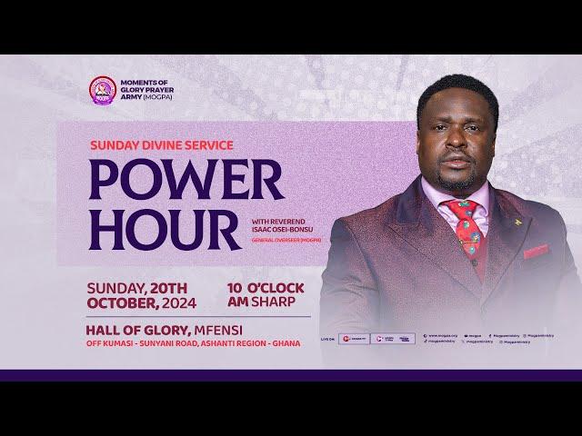 THE FEAR OF THE LORD 3 || POWER HOUR WITH REV. OB ||  20 - 10 - 2024