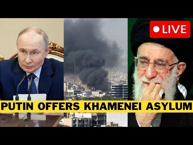  BREAKING: Khamenei Fleeing To Russia As Tehran Collapses