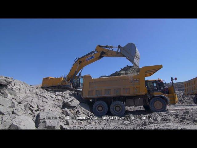 XCMG gives you another insight into its "assembly line" operation mode in an open-pit mine.