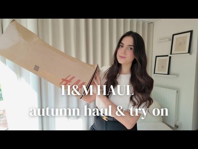 H&M HAUL & TRY ON: NEW IN FOR AUTUMN