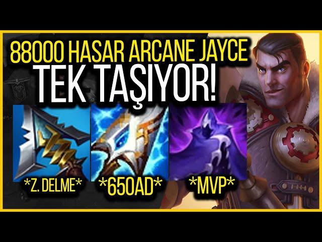 650 AD JAYCE 88000 HASAR VURUP OYUNU TEK TAŞIYOR!