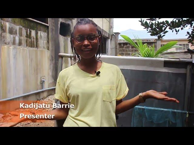 First Fish Farm in Sierra Leone.