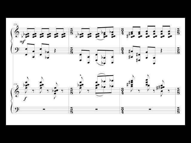 "THE FALCON" for Two Pianos, from The Force Awakens (Transcription by tomekkobialka)