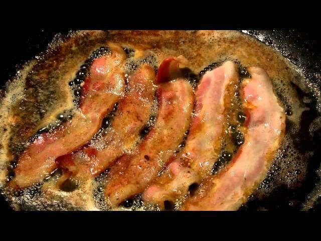 "Sleep Sounds" Cooking Bacon 45mins ASMR