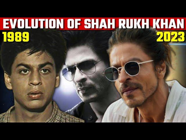 Evolution of Shah Rukh Khan (1989-2023) • From "Fauji" to "Pathaan" | 30 Years of SRK ️