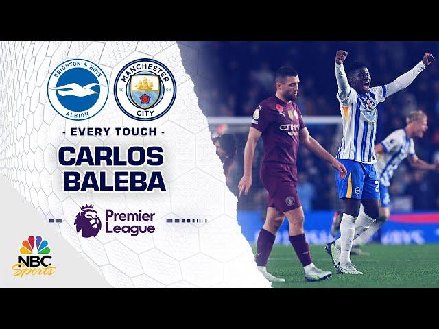 Every touch: Brighton super-sub Carlos Baleba dominates Man City | Premier League | NBC Sports