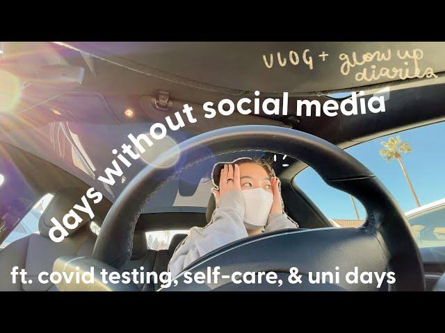 i quit social media for a week (productive vlog)