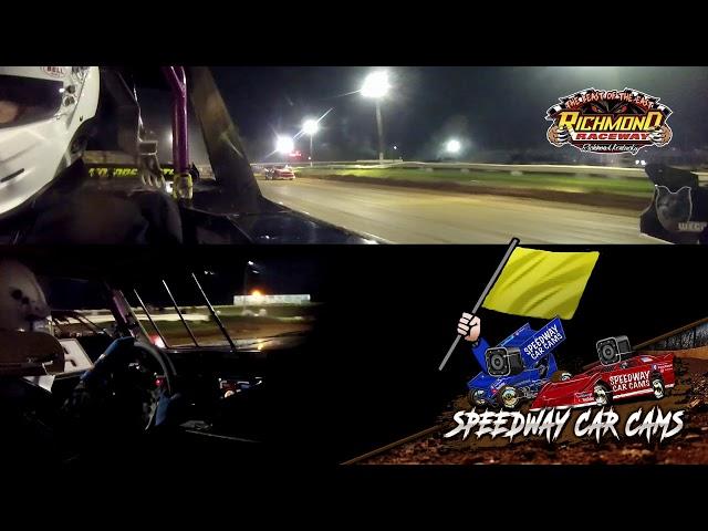 #9F Gunner Johnson - Mini Stock - 9-29-18 Richmond Raceway - In Car Camera