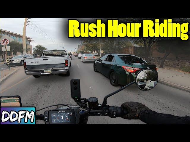 How To Ride Your Motorcycle In Rush Hour Traffic | RAW DDFM 006