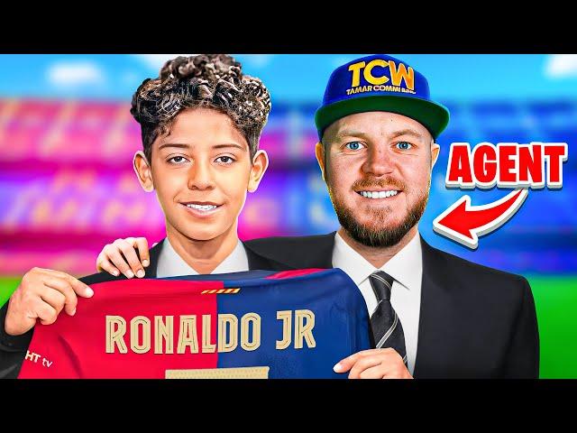 I Become the Agent of Cristiano Ronaldo Jr