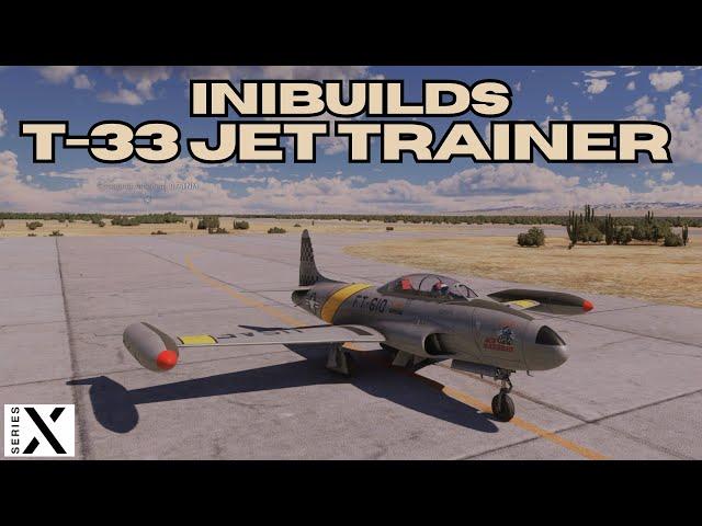 Microsoft Flight Simulator XBOX SERIES X Inibuilds T-33 Jet Trainer Showcase Flight