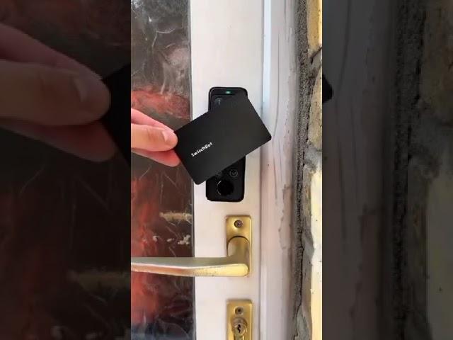 Smart door lock #tech #youtubeshorts